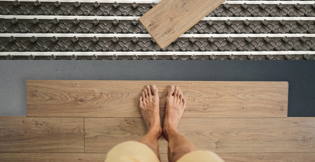 How can you modernize underfloor heating?