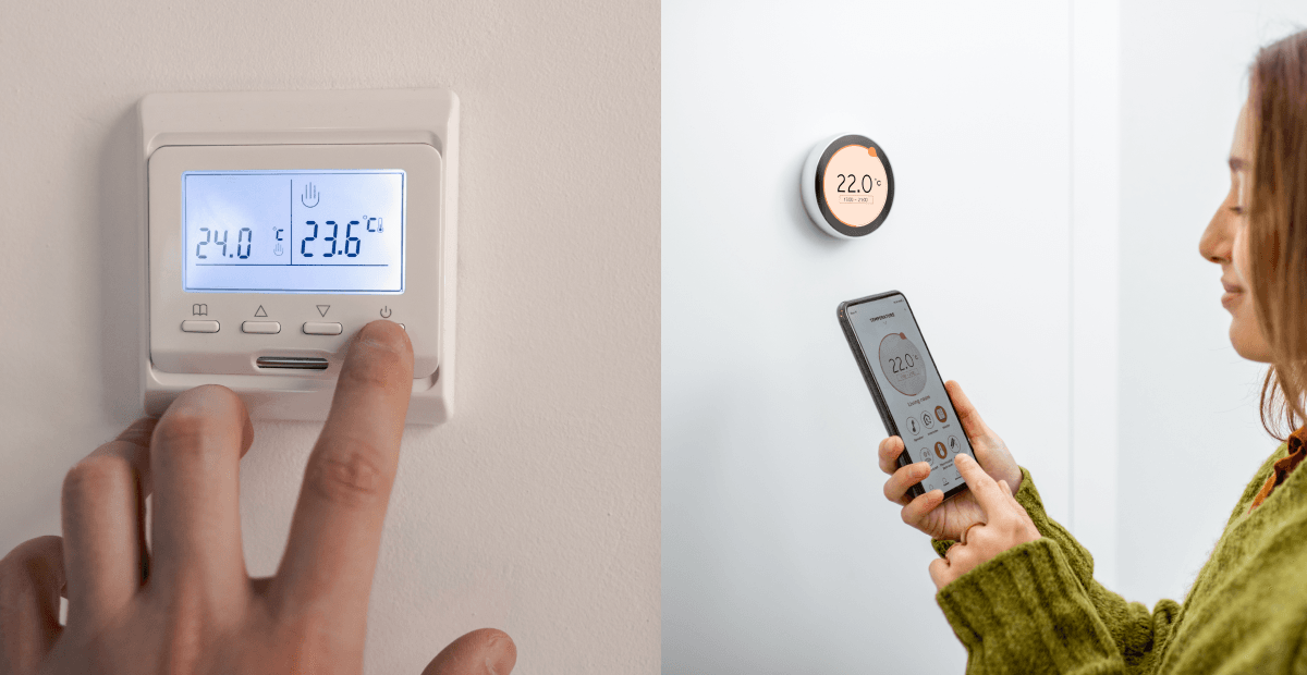 Termostat clasic vs. termostat wifi pentru încălzirea în pardoseală: ce ar trebui să alegi?